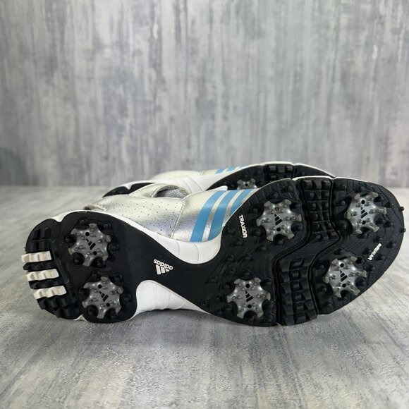 Adidas Adiwear Traxion Lite Golf Ladies Open Heel Shoes Women's Size 6 - Picture 6 of 12